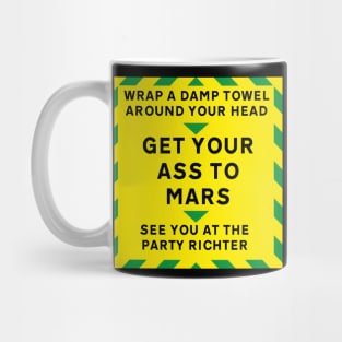 Stay alert & get to Mars Mug